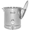 Concord BREWSIE 8 Gal/ 32 Quart Stainless Steel Home Brew Kettle Set BEW-8FK - alternate 3